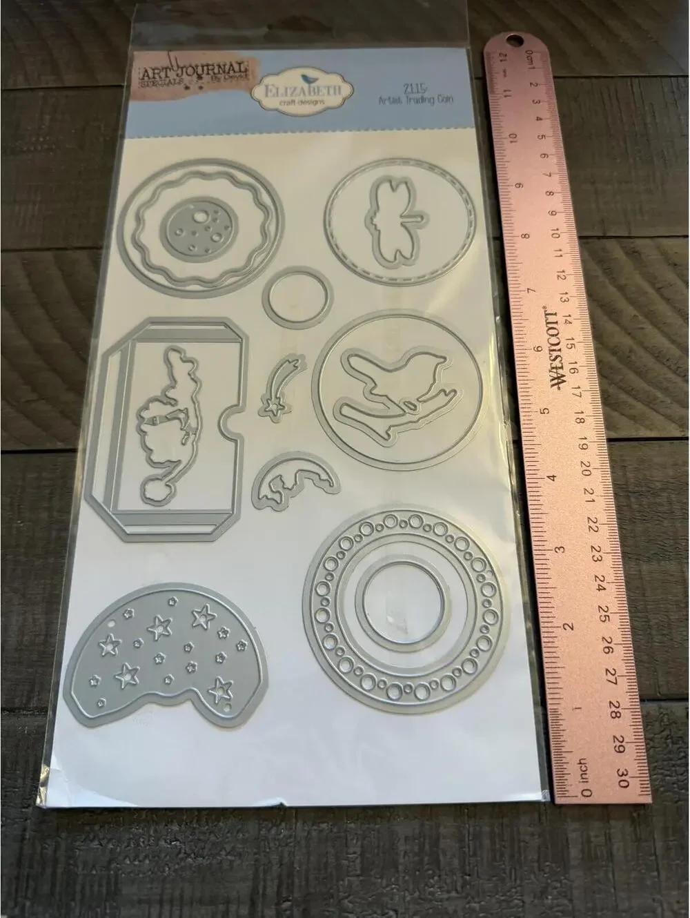 Elizabeth Craft Designs Artist Trading Coin Die Cut Set